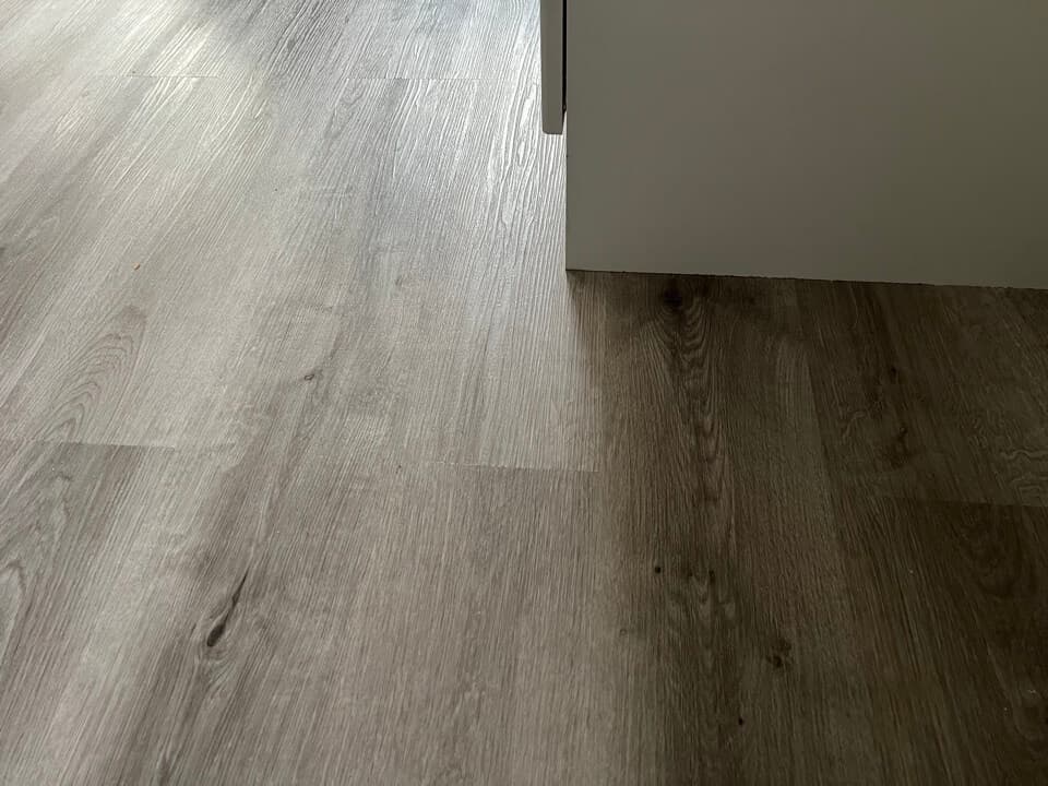 Customer photo: Angela's click floor