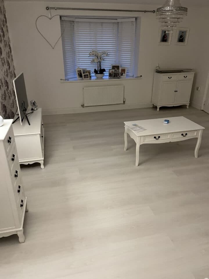 Customer photo: Gill's new floor