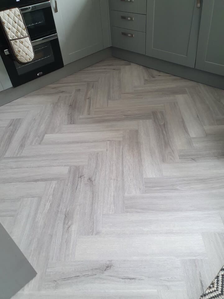 Customer photo: Michelle's floor