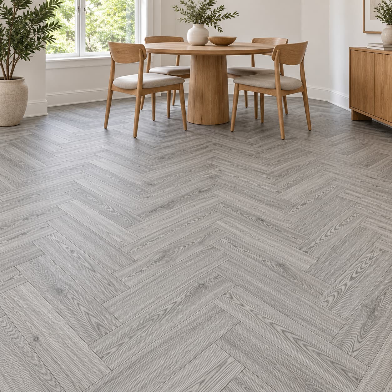 Endurance Pro Herringbone, Medium Grey