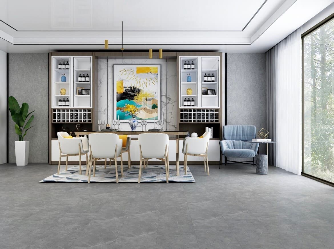 Allora Tile, Quartz Grey
