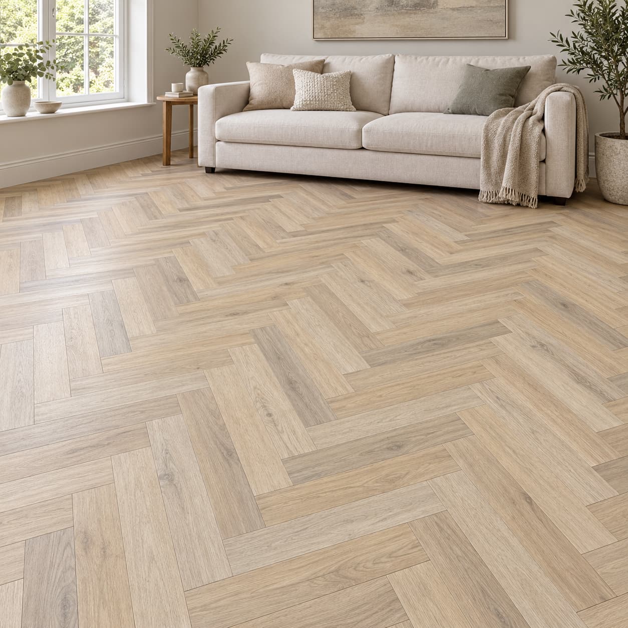 Endurance Pro Herringbone, Mid-West Oak