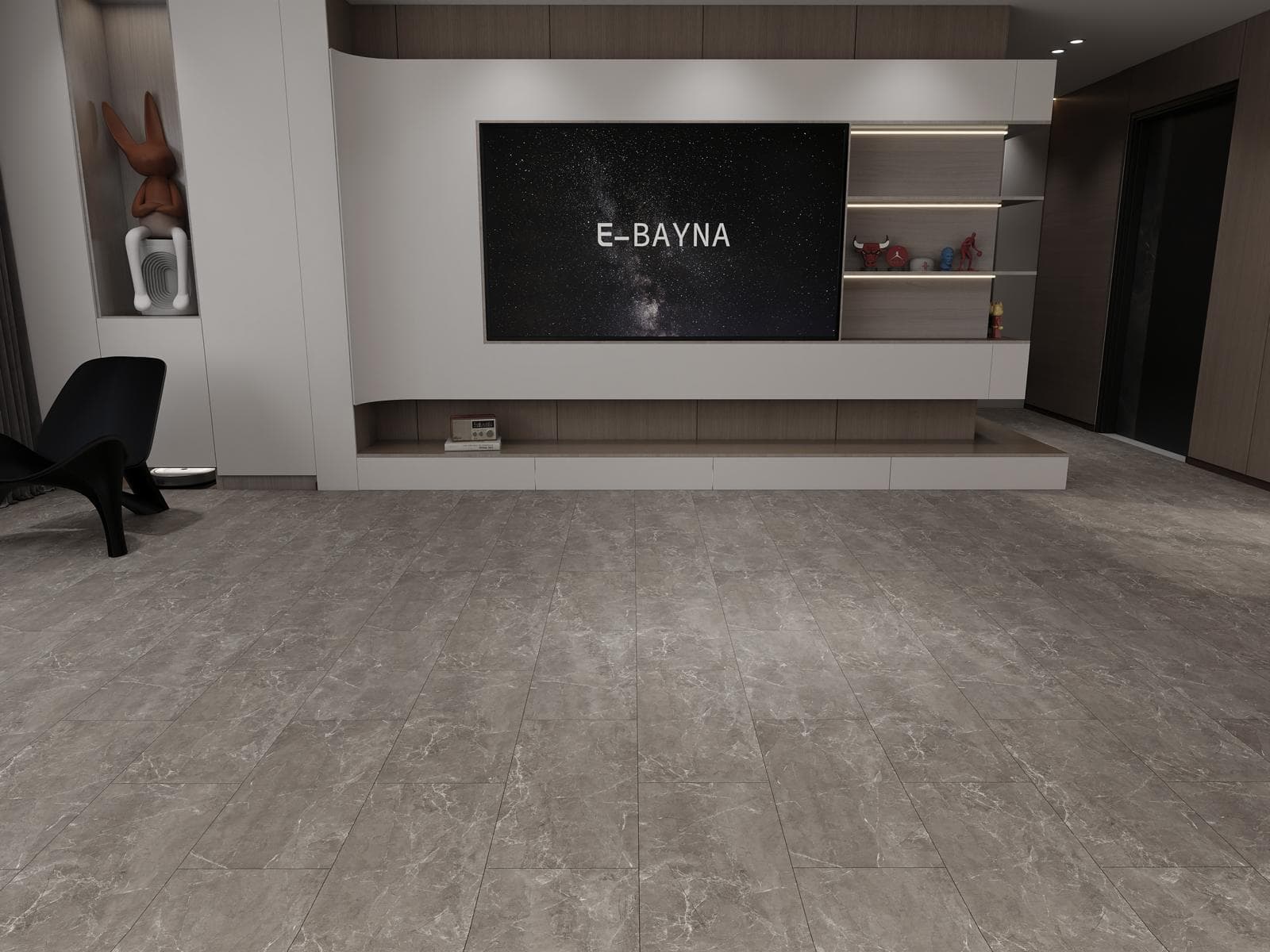Elegance Plus Tile, Quartz Grey